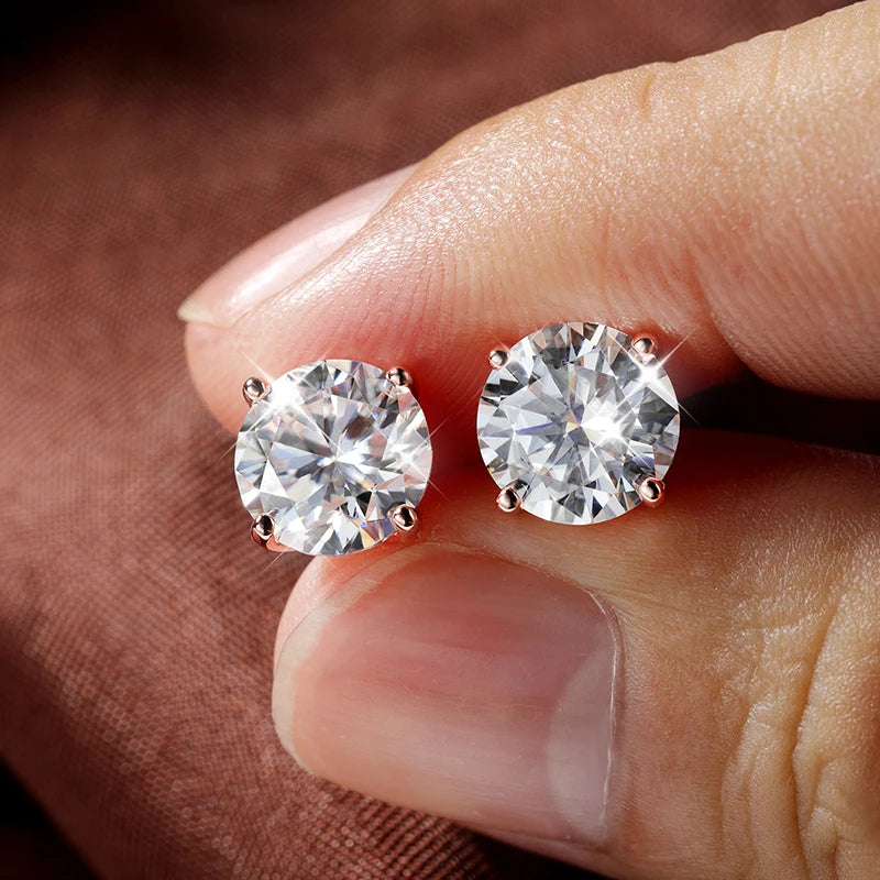 Round Sparkle Earrings