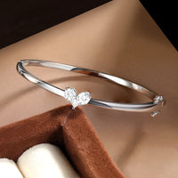 Elegantes Moissanit-Damenarmband, 925er Silber, GRA-zertifiziert