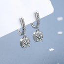 Suspended Halo Earrings – Weightless Sparkle