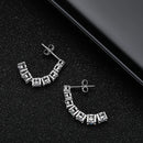 Moissanite Drop Earrings