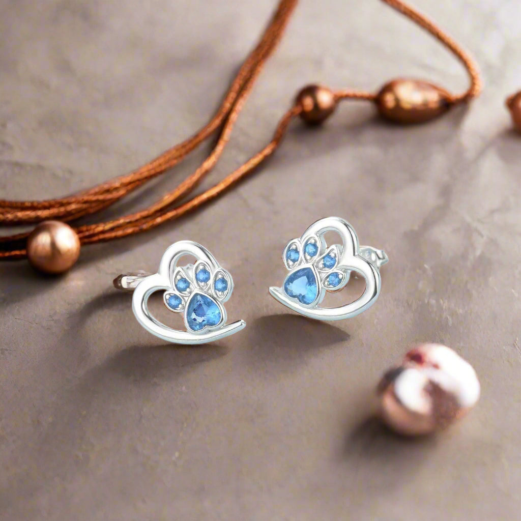 Paw of Love Earrings