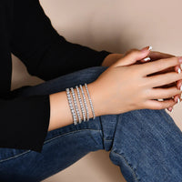 Moissanite Tennis Bracelet