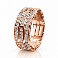 Arcadia Modular Ring — Three Lines of Light