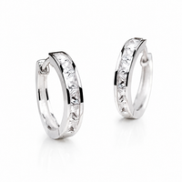 Crystal Line Earrings