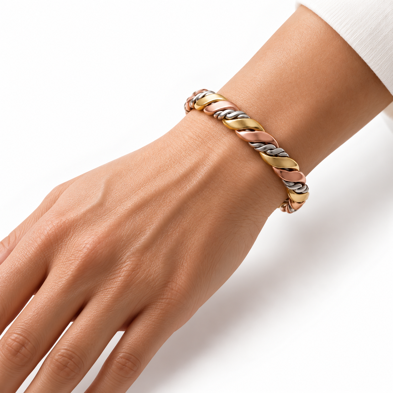 Fusion Bracelet — Three Tones, One Essence
