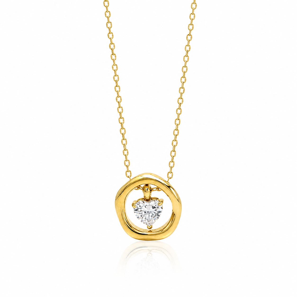 Refuge Necklace — A Light, Preciously Embraced