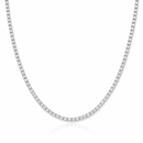 Line of Light Necklace — A Delicate Radiance