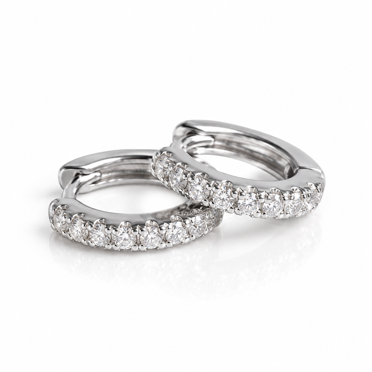Transparency Earrings – A Pure and Timeless Sparkle