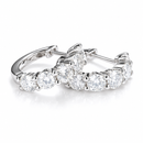 Diadem Earrings – A Pure and Timeless Sparkle