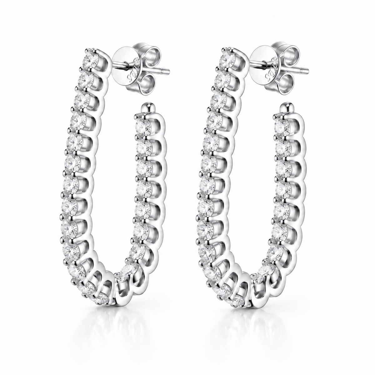 Cascade Earrings -  A Pure and Timeless Sparkle