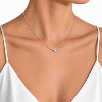 Rotating Shooting Star Necklace – A Sparkle in Motion
