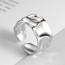 Sculpted Asymmetry Ring