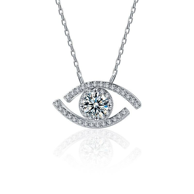 Awakening Eye Pendant Necklace – Captivating Radiance