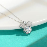 Collana completa di Moissanite di Topolino in argento 925