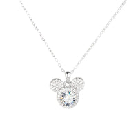 Collana completa di Moissanite di Topolino in argento 925