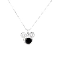 Collana completa di Moissanite di Topolino in argento 925