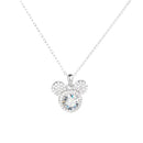 Collana completa di Moissanite di Topolino in argento 925