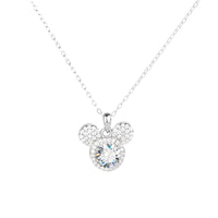 Collana completa di Moissanite di Topolino in argento 925