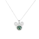 Collana completa di Moissanite di Topolino in argento 925