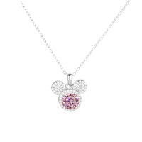 Collana completa di Moissanite di Topolino in argento 925