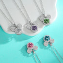 Collana completa di Moissanite di Topolino in argento 925