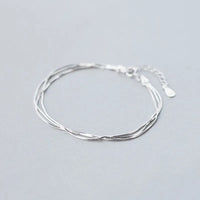 Elegant Triple Layer Bracelet