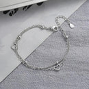 Delicate heart Whisper Bracelet