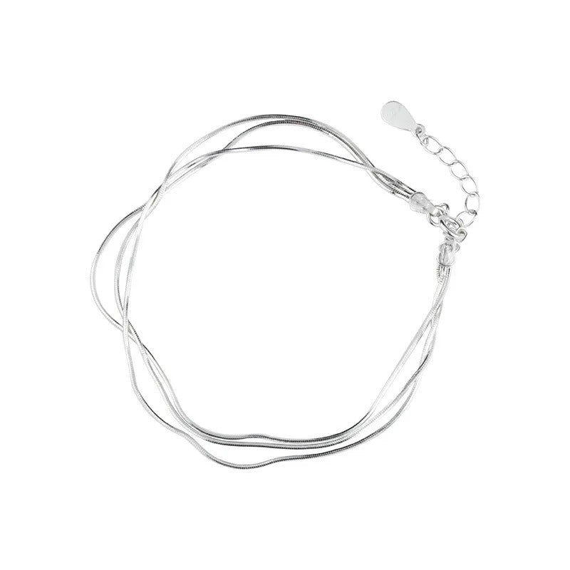 Elegant Triple Layer Bracelet