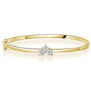 Elegantes Moissanit-Damenarmband, 925er Silber, GRA-zertifiziert